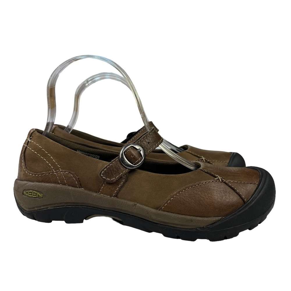 Keen Presidio Mary Jane Brown Leather Shoes Women's Size 7